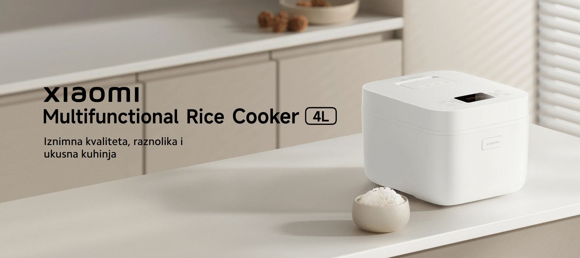 Xiaomi Multifunctional Rice Cooker 4L naslovna
